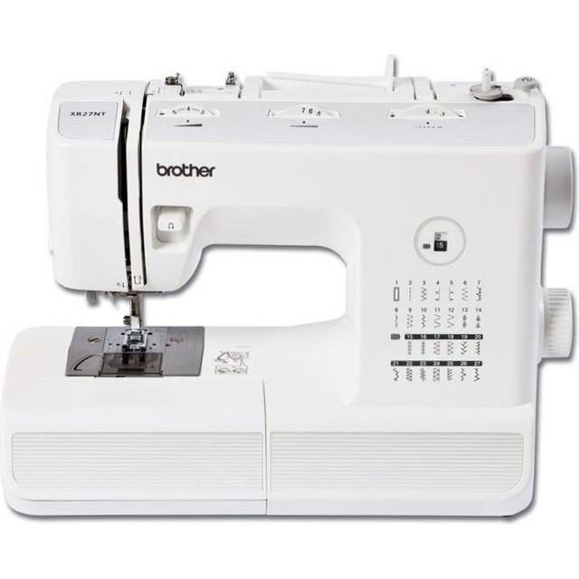 Brother xr27nt sewing machine with accessories + needle threader