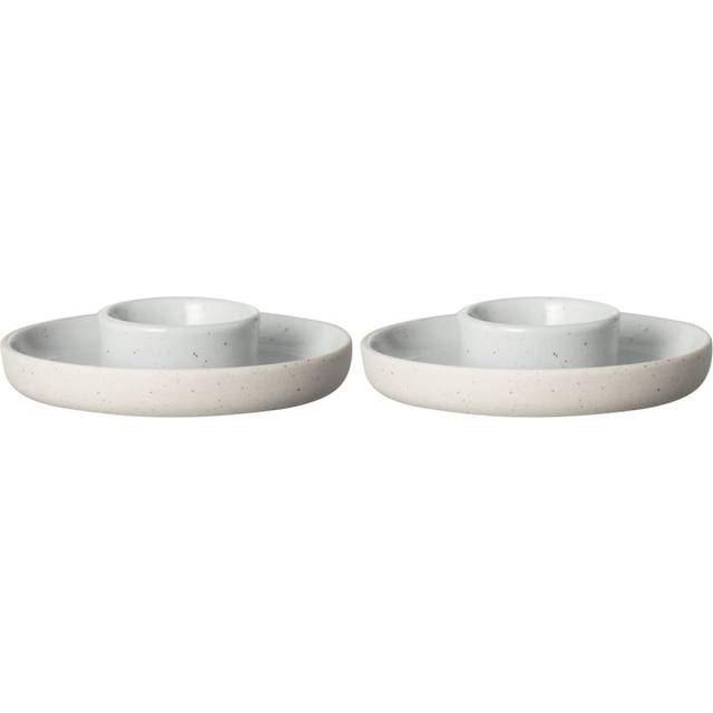 blomus Sablo äggkopp Ø10 cm 2-pack Cloud