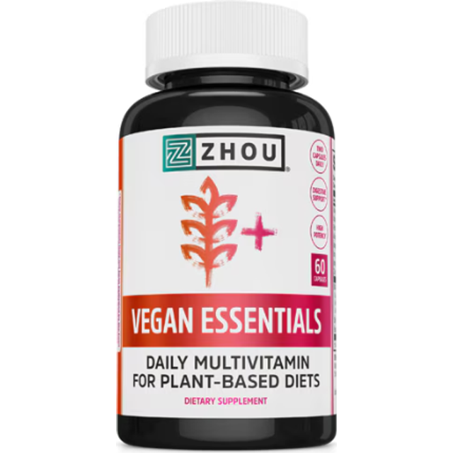 Zhou Nutrition  Vegan Essentials  60 Capsules
