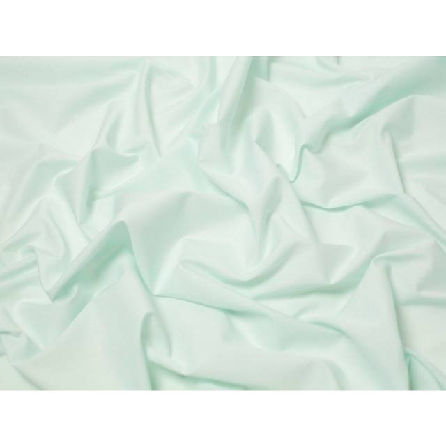 Minerva Core Range Plain Polycotton Fabric Mint Green