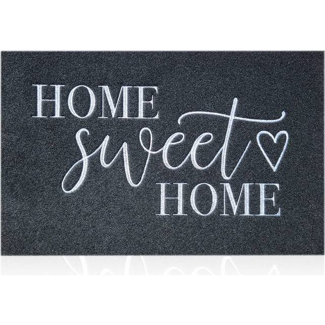 AAZZKANG Large Door Mat 36x24 Outdoor Welcome Mat Home Sweet Home with Non Slip Rubber Backing Easy to Clean Outside Inside