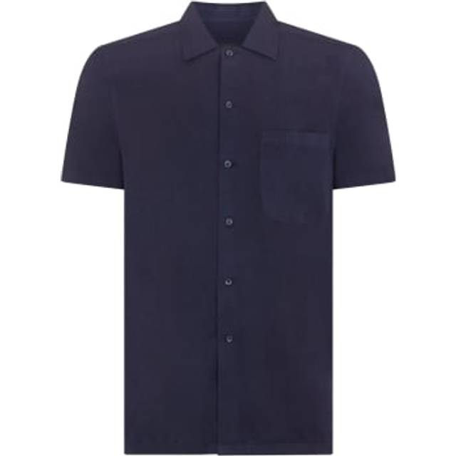 Remus Uomo - Paolo Tapered Short Sleeve Shirt Navy 17