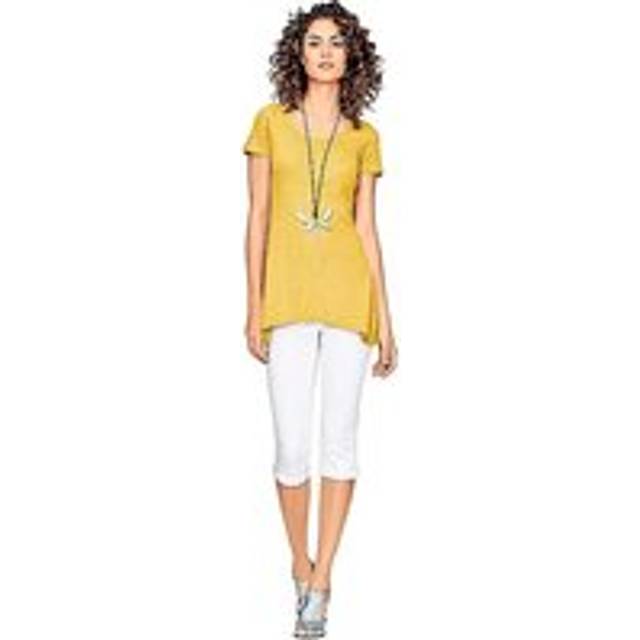 A-Line Long Top - Yellow