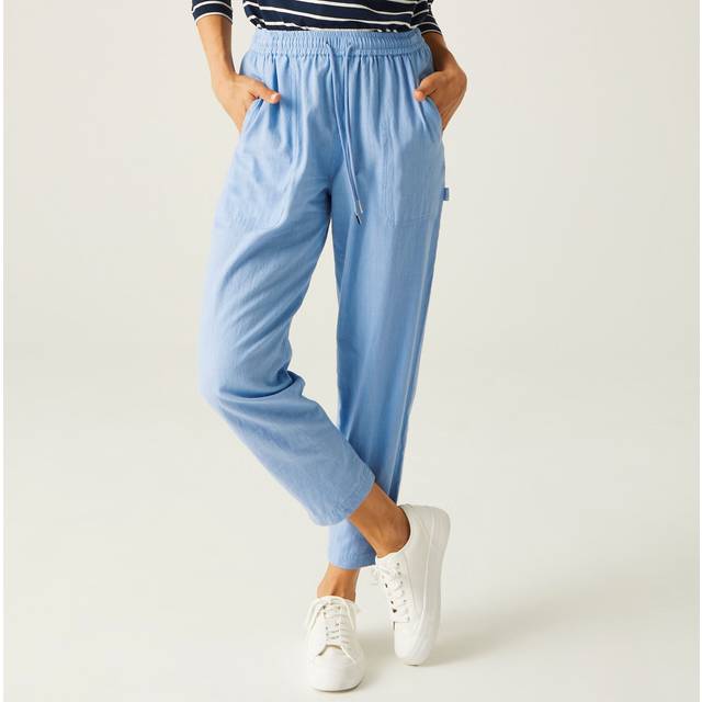 Regatta Women's Breathable Corso Casual Trousers Hydrangea, Size: 14 R - Blue