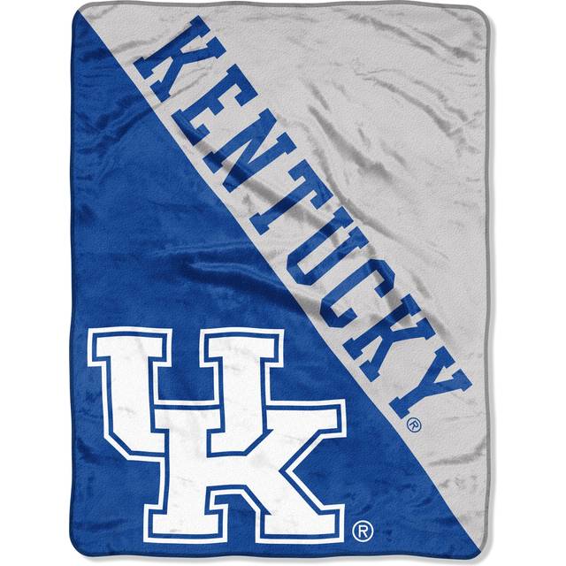 Northwest NCAA Kentucky Wildcats Unisex-Adult Micro Raschel Throw Blanket  46 x 60  Halftone