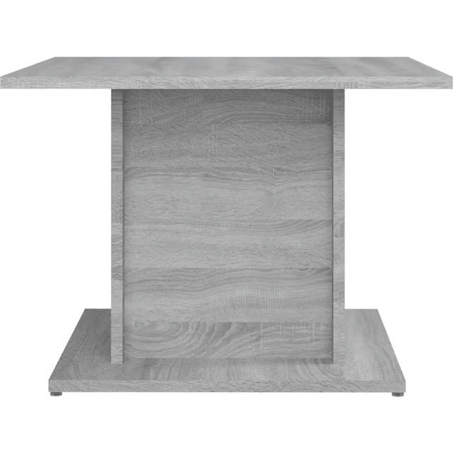 Coffee Table 55.5x55.5x40 cm Engineered Wood - Grey Sonoma (40cm H X 55.5cm W X 55.5cm D)