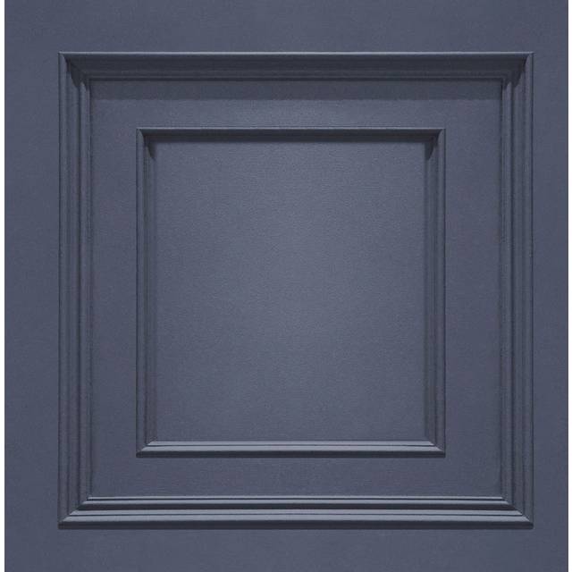Belgravia Decor Amara Panel Dark Blue Wallpaper GB7375