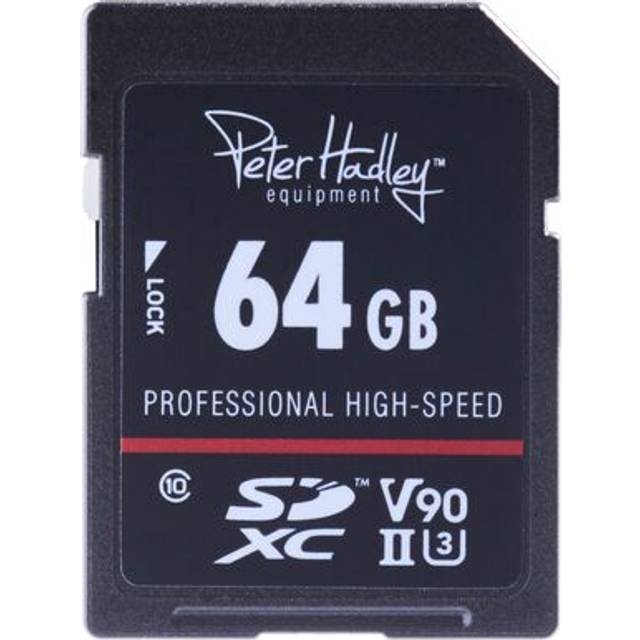 Peter Hadley 64GB SDXC Professional High Speed Class 10 UHS-2