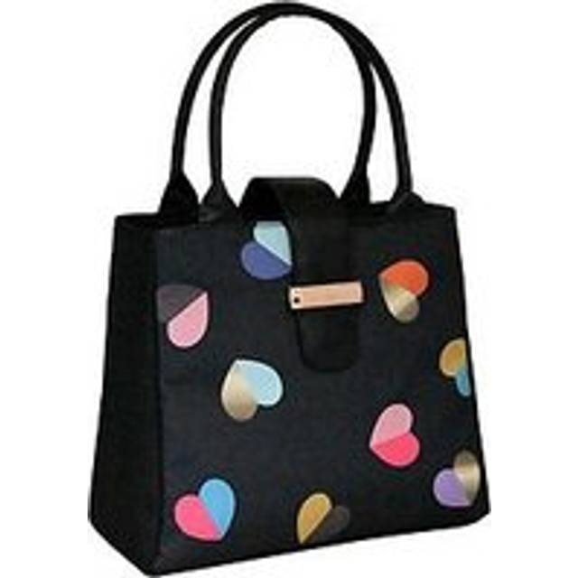 Emily Luxury Tote Lunch Bag - Charcoal