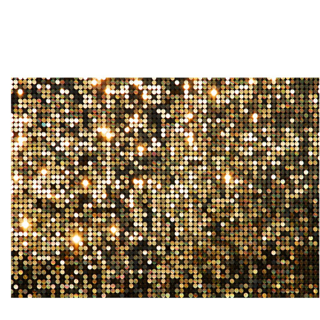210X150cm Glitter Gold Photography Backdrops Children's Party Fabrics