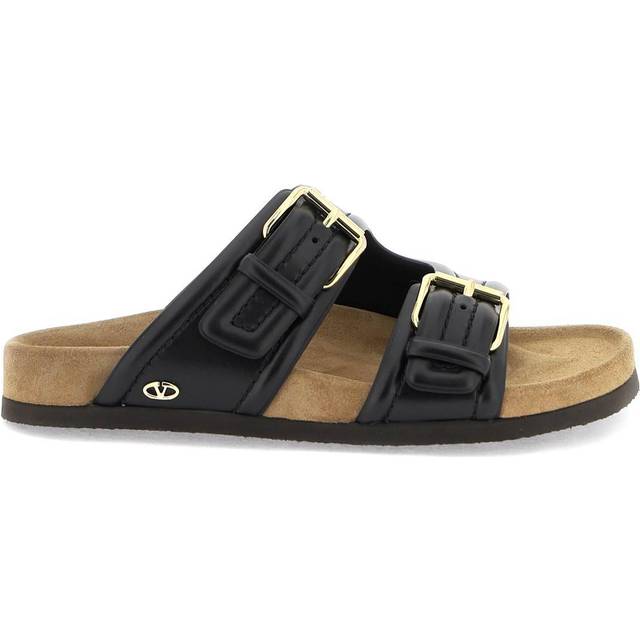 Valentino Garavani, Sliders, female, Black, 5 UK, Comfort Slip-On Sandals