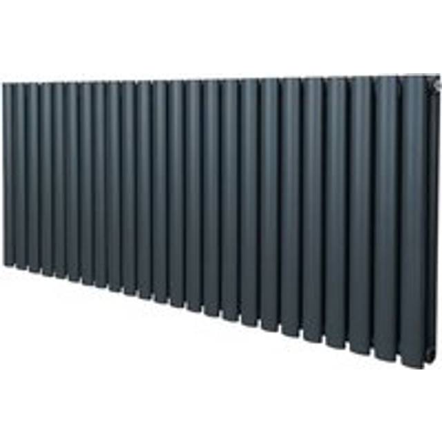 Monstershop Oval Column Radiator – 600mm x 1440mm – Anthracite Grey