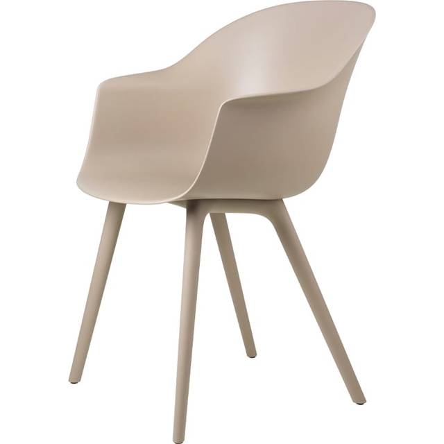 Gubi Bat Dining Chair Un-upholstered, Plastic Base, Monochrome, Outdoor ( - 2018 Matstolar Från Magasin - 0008 (2018)