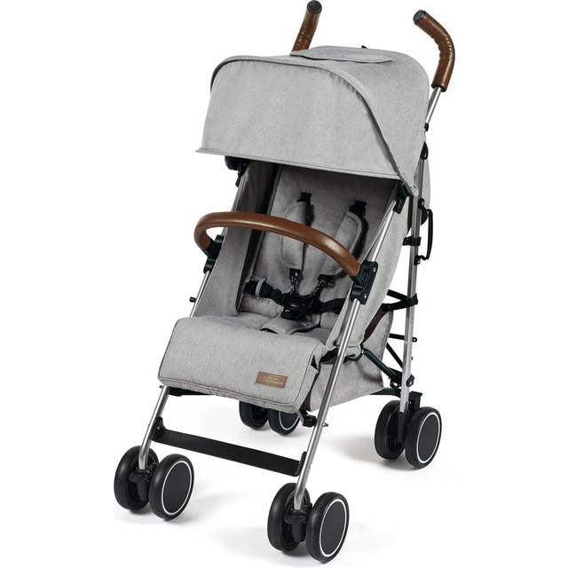 Ickle Bubba Discovery Black Chassis Pushchair - Graphite Grey