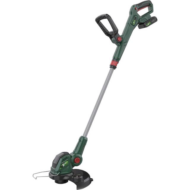 Cordless Strimmer Grass Trimmer Cutter Garden Lawn Edger+2Battery