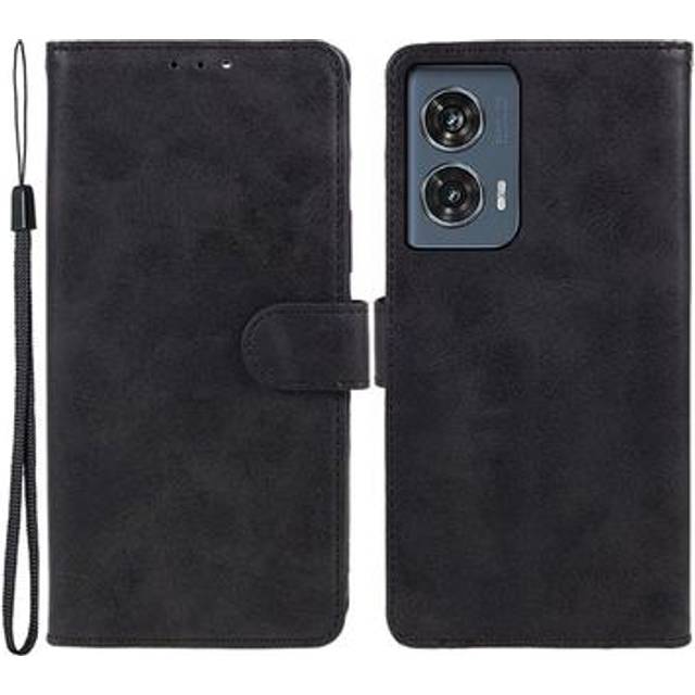 Motorola Edge 50 Fusion Plånboksfodral med Magnetstängning - Svart