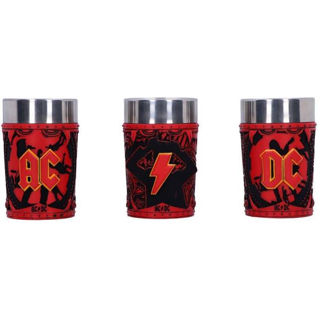 AC/DC Shot Glasses Logo 3-Pack