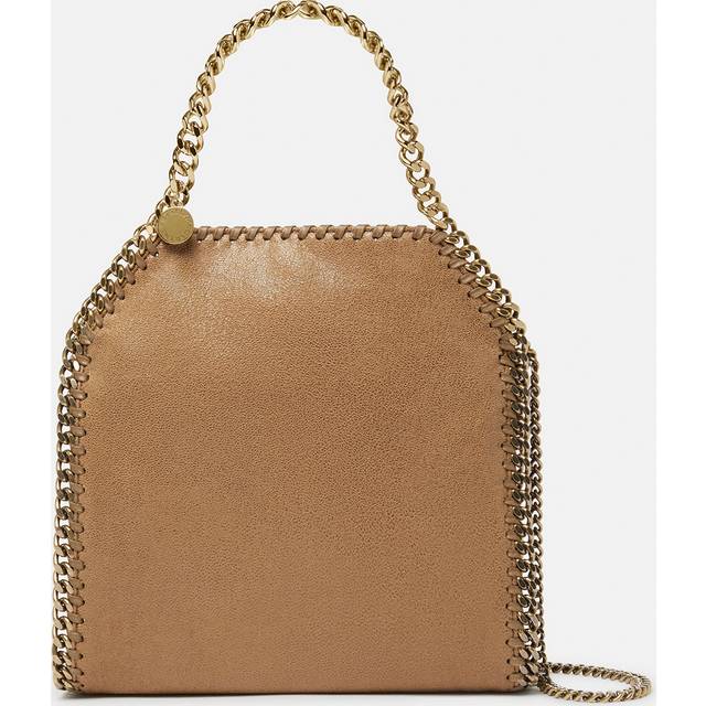 Stella Mccartney Womens Pecan Falabella Woven-blend Tote Bag - PECAN