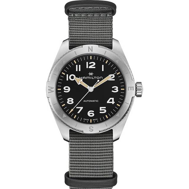 Hamilton khaki field black dial casual automatic 100m unisex watch h70315930