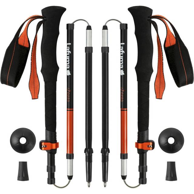 Lafuma Izoard Pairs - Vandringsstavar Red Orange Unik storlek