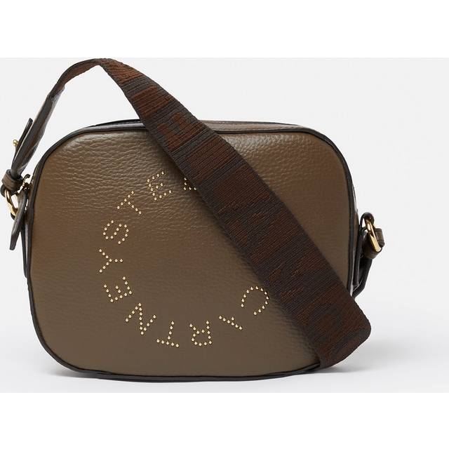 Stella McCartney - Logo Camera Crossbody Bag, Woman, Chocolate brown - U