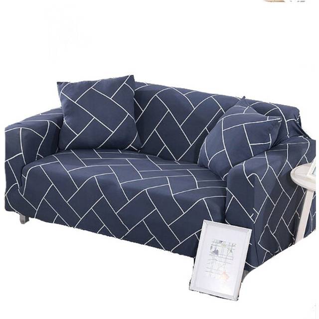 (Alternate Pattern) 3 Seater High Stretch Sofa Cover Couch Lounge Protector Pattern Slipcovers
