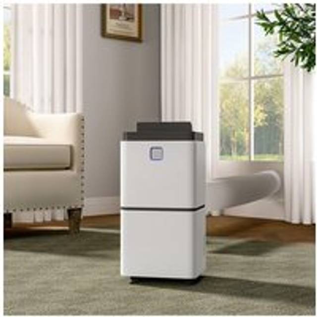 12L WiFi Dehumidifier with Wheels - White - One Size