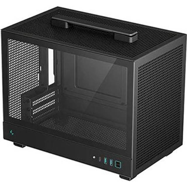 DeepCool CH160 Tempered Glass Black SFF MiniITX Gaming Case
