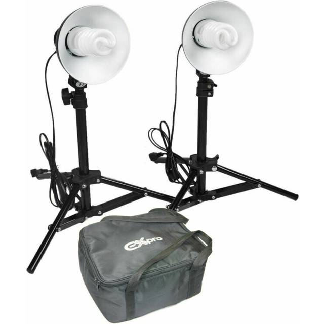 Ex-Pro 100w Photographic Photo Studio Continuous Light Kit Lighting for Tents