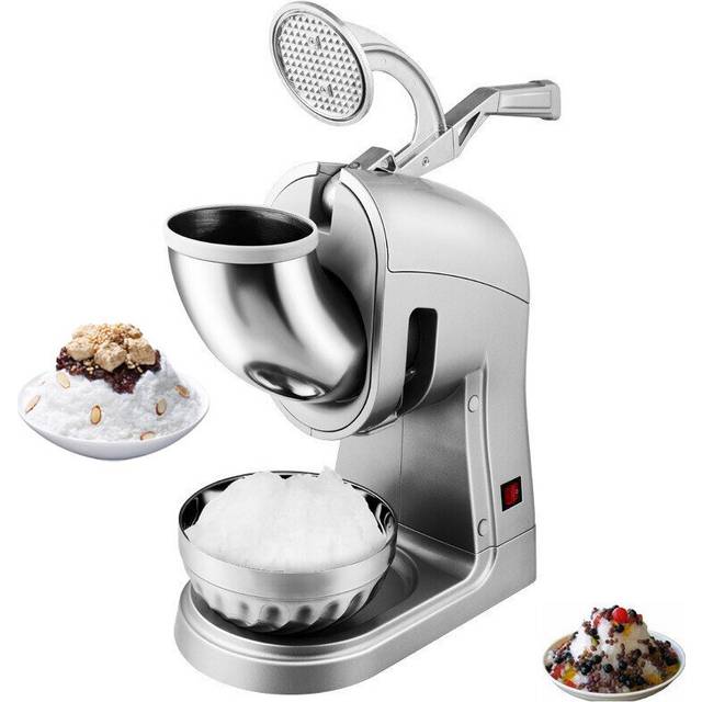 Commercial Ice Crusher Electric Shaved Ice Machine Large Ice Machine Automatic Smoothie Machine Large Capacity Ice Inlet