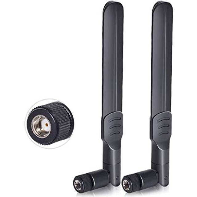 WiFi Antenna Aerial 8dBi Dual-Band 2.4G 5G 5.8G Aerial with MIMO RP-SMA Male Connector for SUS TP-Link Fenvi Rosewill Gigabyte Wireless Router Mini