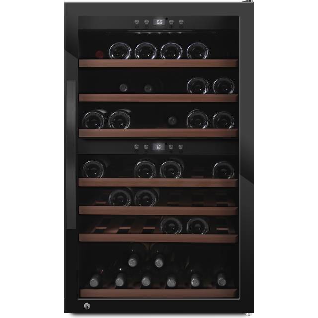 Free-standing wine fridge - WineExpert 66 Fullglass Black
