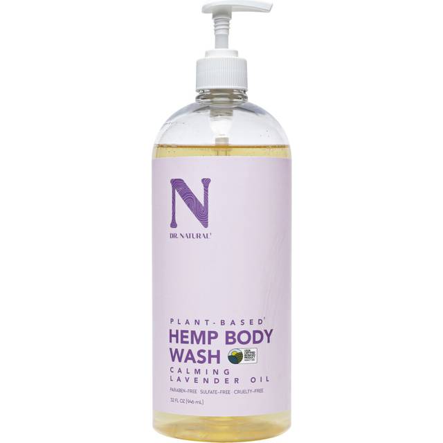 Dr. Natural Body Wash - Hemp with Lavender for Unisex 32 oz Body Wash