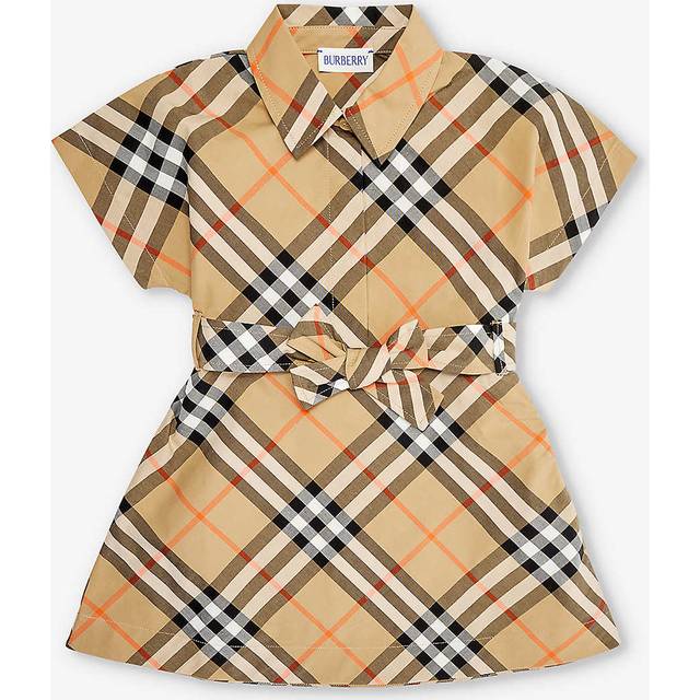 Checked Shirtdress