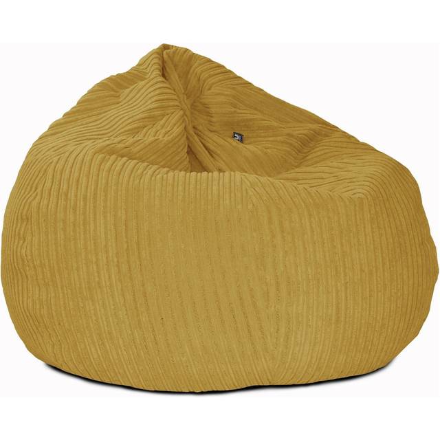 rucomfy Beanbags rucomfy Slouchbag Bean Bag - Jumbo Cord - Mustard, Yellow