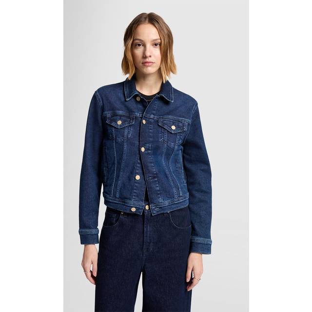 7 For All Mankind - Dark blue denim jacket - Luxe Vintage - dark blue