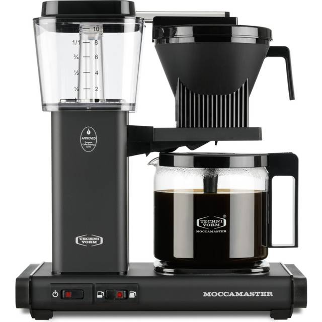 Moccamaster Optio kaffetrakter, Matte Black