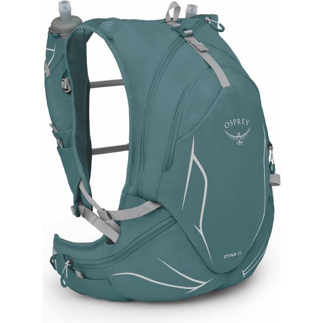 Osprey Dyna 15 löparryggsäck (dam) - Cascade Blue/Silver Lining, WM/L