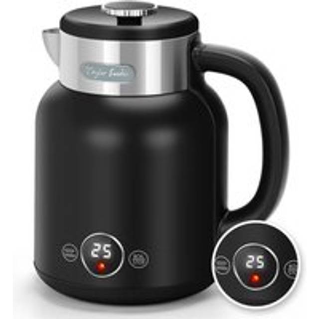 Taylor Swoden - Electric Kettle, Variable Temperature Control Kettle, Double-Layer Stainless Steel Kettle, Fast Boil Quiet Kettles Cordless, 1.7L,