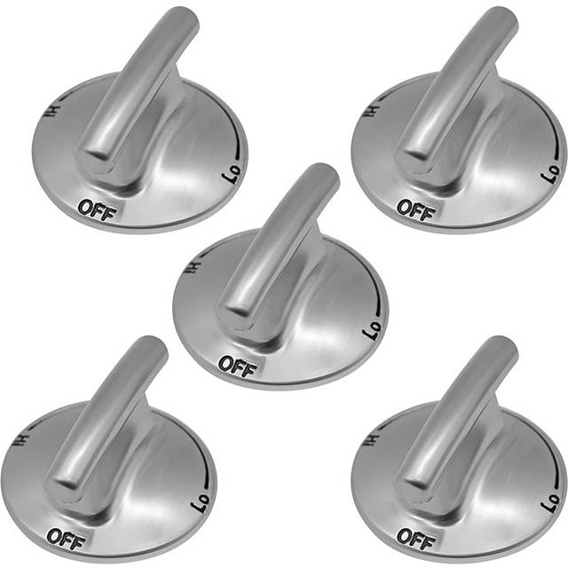 5Pcs for Jenn Air Whirlpool Cooktop Burner Knobs - AP6011505 PS11744702 74007733