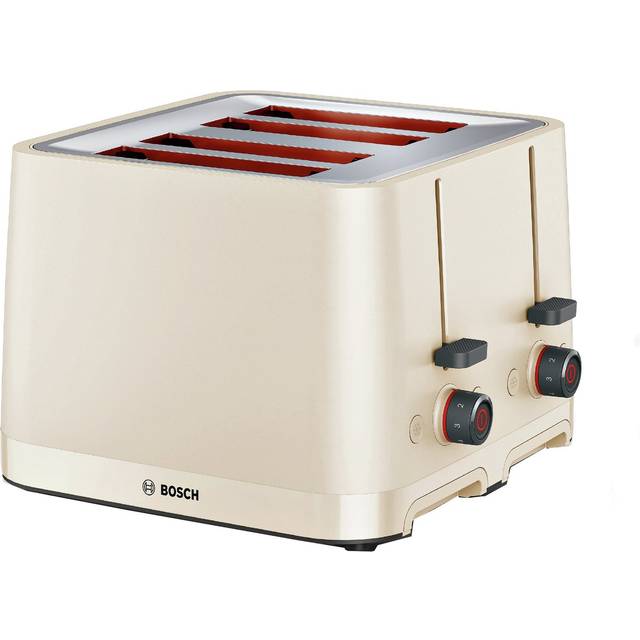 BOSCH MyMoment TAT3M147GB 4-Slice Toaster - Beige, Cream
