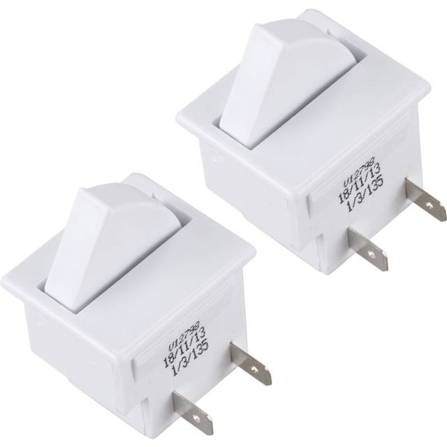 2X Refrigerator Door Lamp Light Switch Replacement Part Kitchen 5A 125V