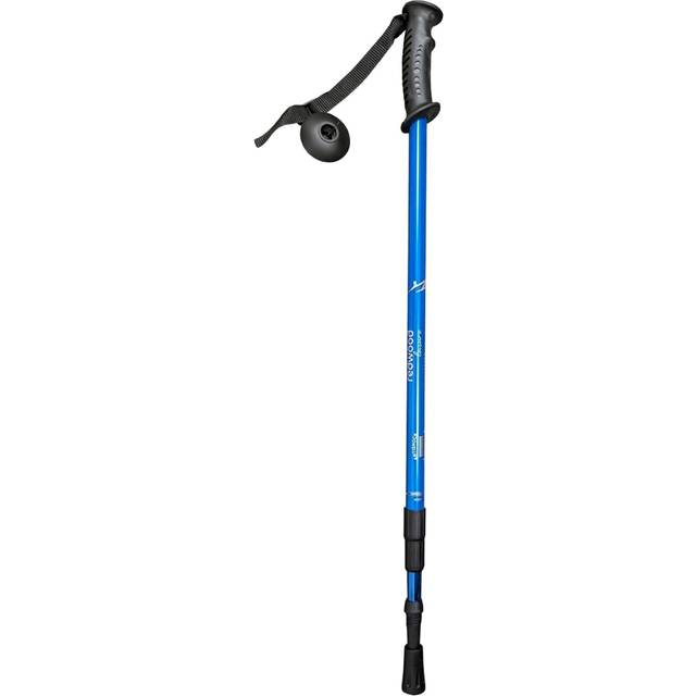 Blue Aluminium Telescopic Hiking Pole - 64-135cm