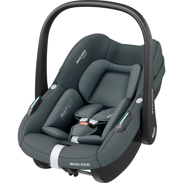 Maxi-Cosi Pebble S i-Size, Babyskydd, 0–15 Månader, 0–13 kg, 40–83 cm, Lätt Baby Bilbarnstol, Click & Go-installation, G-CELL Sidokollisionsskydd, Spädbarnsinlägg, Tonal Graphite