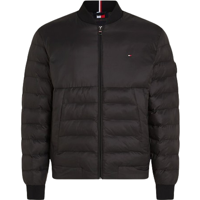 Tommy Hilfiger herr bomberjacka för övergångsväder, svart (svart), XS