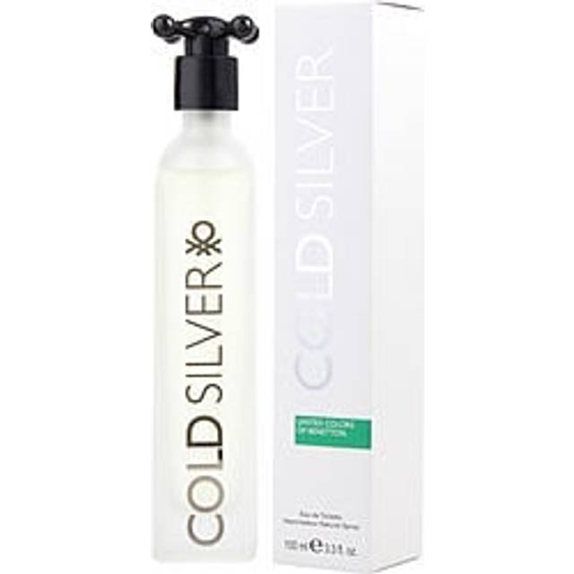Cold Silver Cologne by Benetton 100 ml Eau De Toilette Spray for Men (100 ml)