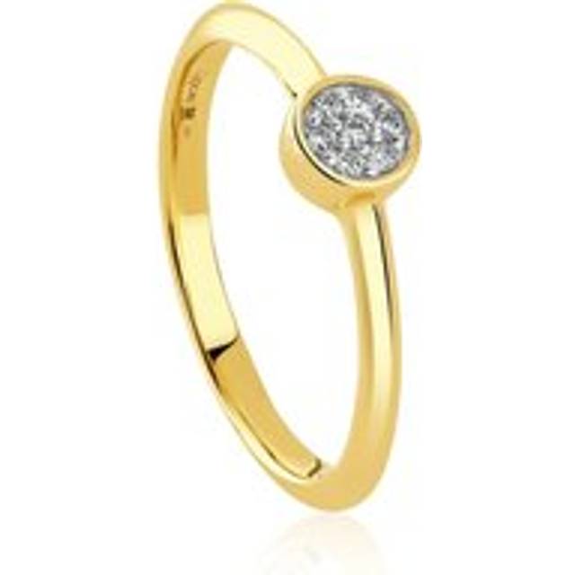 Clogau Celebration 9ct Gold Laboratory Diamond Ring - K