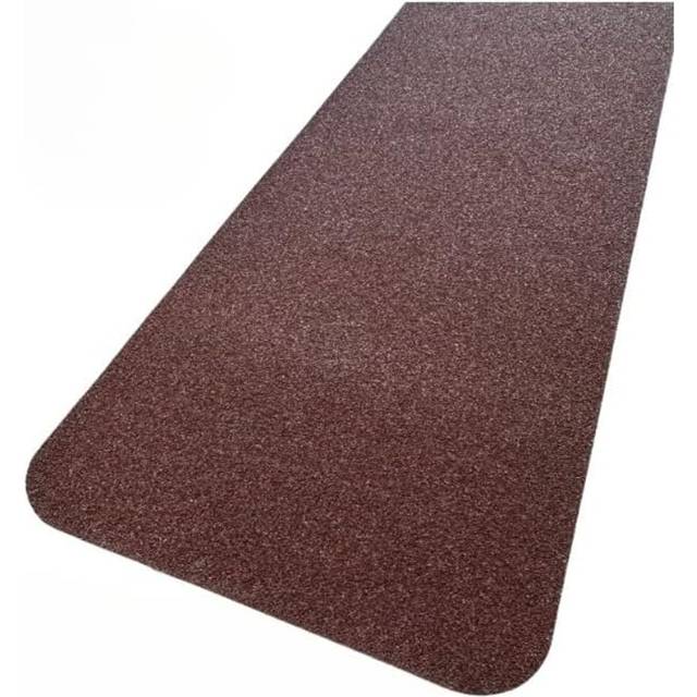 Mehaya Anti Slip Tread Cleats Pre Cut Tiles 150mm x 610mm - Dark Brown (Plank / Step)