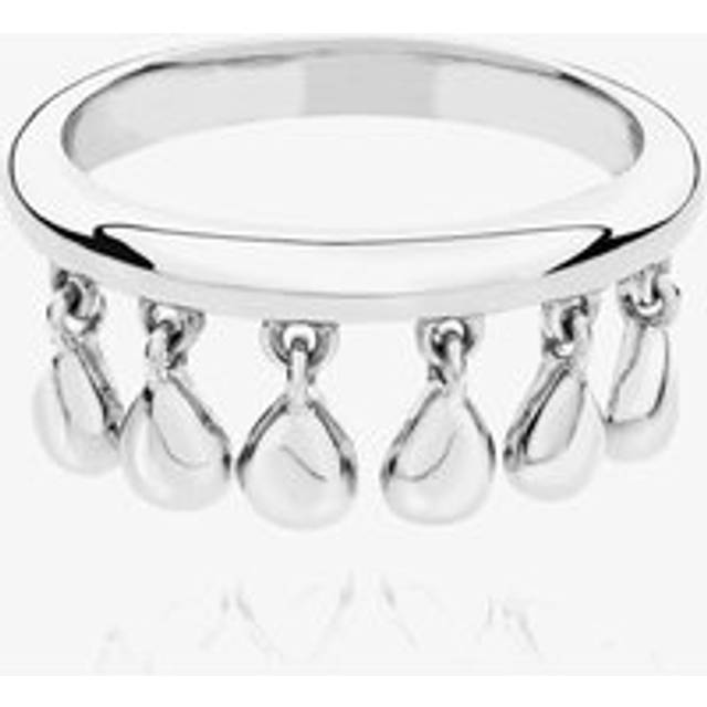 Lucy Quartermaine Silver Tear Drop Ring TDR1L Q