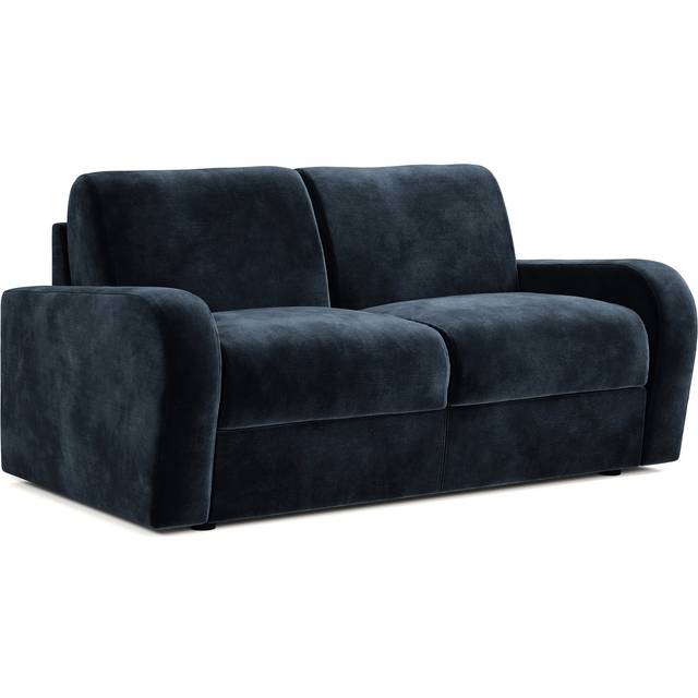 Jay-Be Deco Sofa Bed With E-sprung™ Mattress - Two Seater - Luxe Velvet Charcoal, Grey